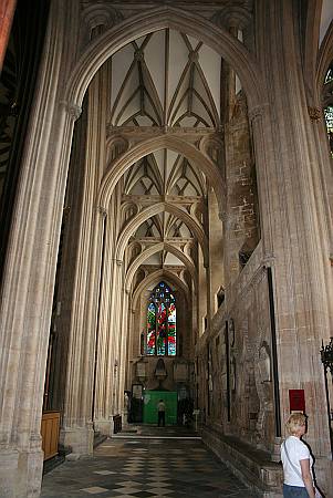 Bristol Cathedral - The South Choir Aisle